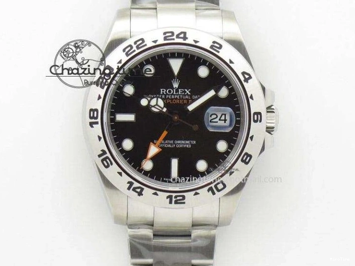 MiroTime 0131 GMT-Master II 116710 LN Black Ceramic 904L Steel DJF Best Edition on SS Bracelet A Bright 3245